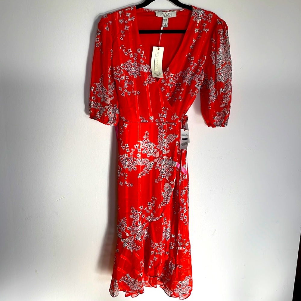 NWT Liquorish Wrap Dress, Size 10
